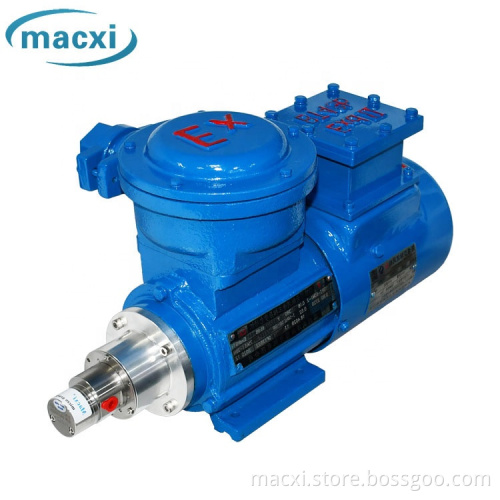 Magnetically coupled gear wear resistance pump